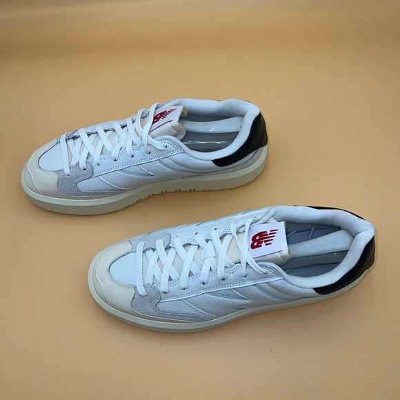 New Balance CT302 Leather Casual Sneaker White Cream Size 12 NEW without Box - Picture 6 of 8